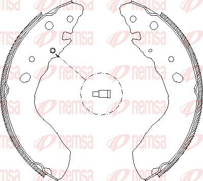 Remsa 4033.00 - Bremžu loki www.autospares.lv