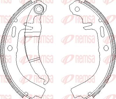 Remsa 4025.00 - Bremžu loki autospares.lv