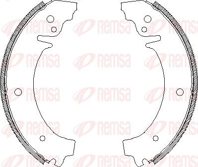 Remsa 4026.00 - Bremžu loki autospares.lv