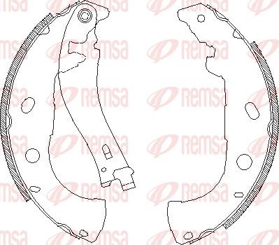 Remsa 4072.00 - Bremžu loki autospares.lv