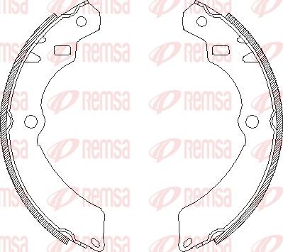 Remsa 4196.00 - Bremžu loki www.autospares.lv