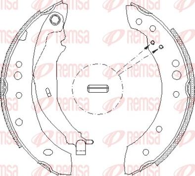 Remsa 4149.01 - Bremžu loki www.autospares.lv