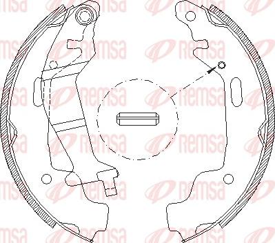 Remsa 4145.00 - Bremžu loki www.autospares.lv