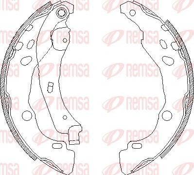 Remsa 4152.00 - Bremžu loki autospares.lv