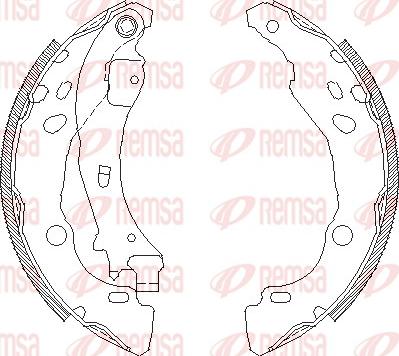 Remsa 4152.01 - Bremžu loki www.autospares.lv