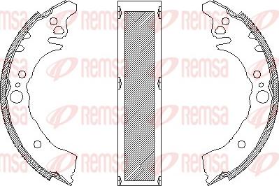 Remsa 4160.01 - Bremžu loki autospares.lv