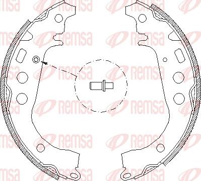 Remsa 4101.00 - Bremžu loki autospares.lv