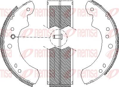 Remsa 4112.00 - Bremžu loki autospares.lv