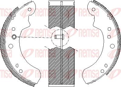 Remsa 4112.01 - Bremžu loki www.autospares.lv