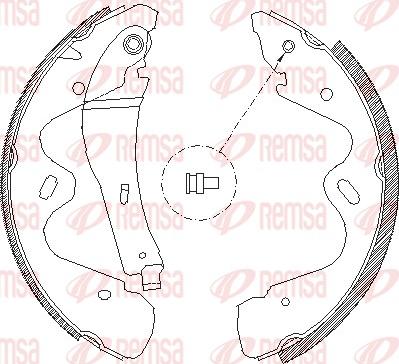 Remsa 4184.00 - Bremžu loki autospares.lv