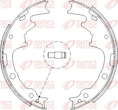 Remsa 4188.01 - Bremžu loki www.autospares.lv