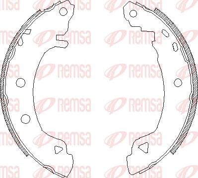 Remsa 4182.04 - Bremžu loki www.autospares.lv