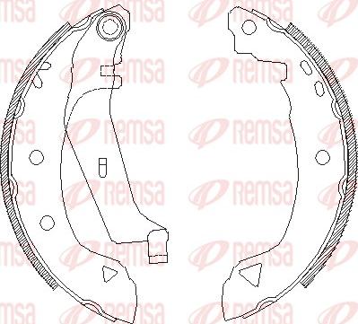 Remsa 4182.03 - Bremžu loki www.autospares.lv