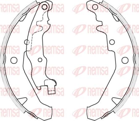 Remsa 4139.01 - Bremžu loki www.autospares.lv