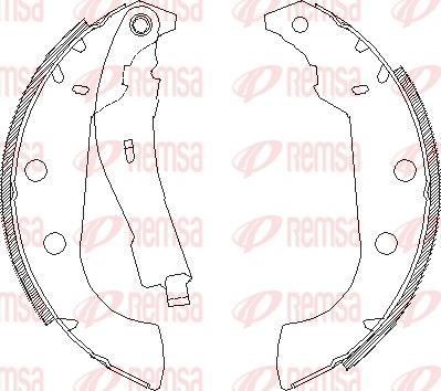 Remsa 4135.01 - Bremžu loki autospares.lv