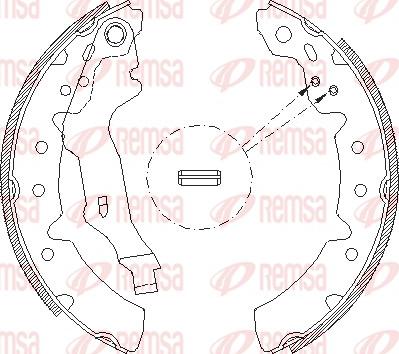 Remsa 4131.00 - Bremžu loki www.autospares.lv