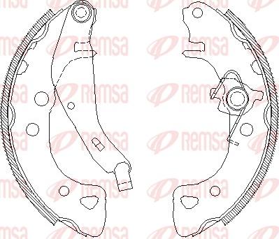 Remsa 4126.01 - Bremžu loki www.autospares.lv