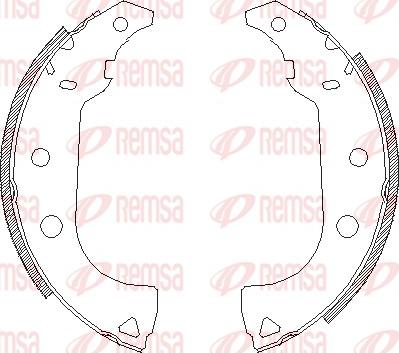 Remsa 4176.00 - Bremžu loki autospares.lv