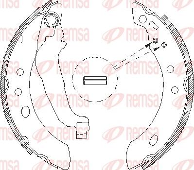 Remsa 4394.00 - Bremžu loki autospares.lv