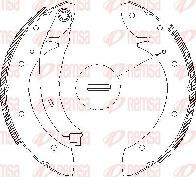 Remsa 4396.02 - Bremžu loki www.autospares.lv