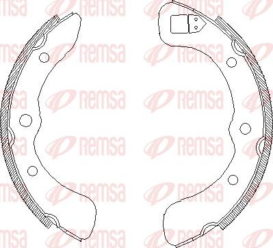 Remsa 4352.00 - Bremžu loki www.autospares.lv