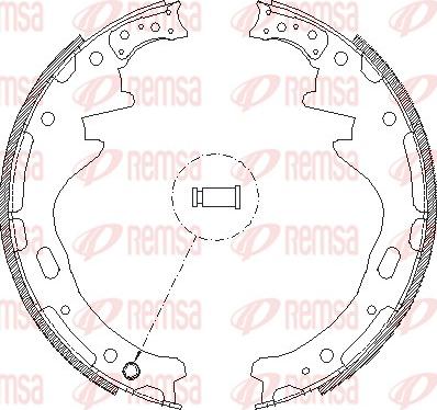 Remsa 4357.00 - Bremžu loki www.autospares.lv