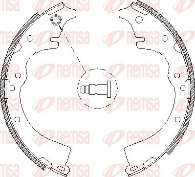 Remsa 4360.01 - Bremžu loki www.autospares.lv