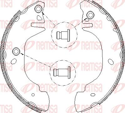 Remsa 4305.01 - Bremžu loki autospares.lv