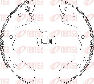 Remsa 4316.00 - Bremžu loki www.autospares.lv