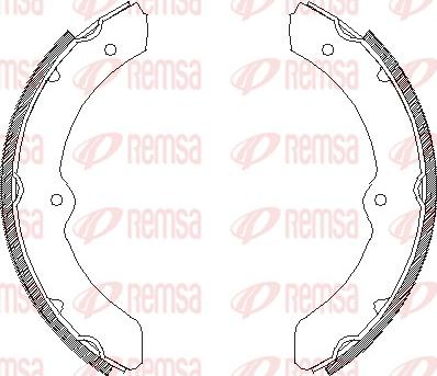 Remsa 4311.00 - Bremžu loki www.autospares.lv