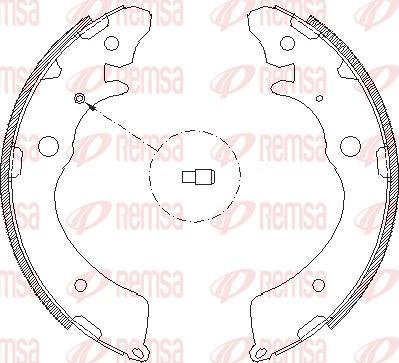 Remsa 4383.00 - Bremžu loki autospares.lv