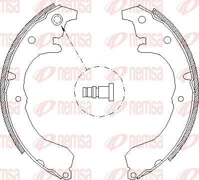 Remsa 4333.01 - Bremžu loki www.autospares.lv