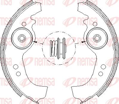 Remsa 4258.01 - Bremžu loki autospares.lv