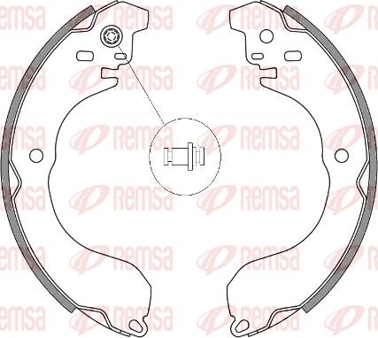 Remsa 4265.00 - Bremžu loki www.autospares.lv