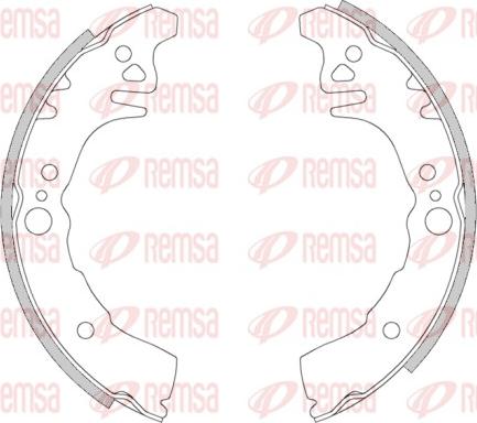 Remsa 4268.00 - Bremžu loki www.autospares.lv