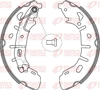 Remsa 4263.00 - Bremžu loki autospares.lv