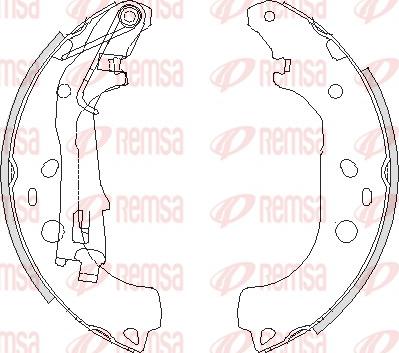 Remsa 4206.00 - Bremžu loki autospares.lv