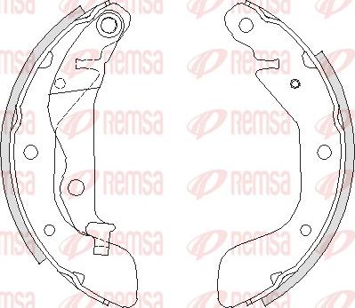 Remsa 4208.00 - Bremžu loki autospares.lv