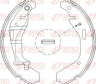 Remsa 4202.00 - Bremžu loki www.autospares.lv