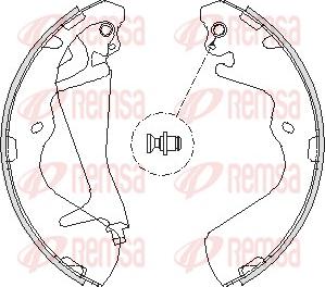 Remsa 4215.00 - Bremžu loki autospares.lv