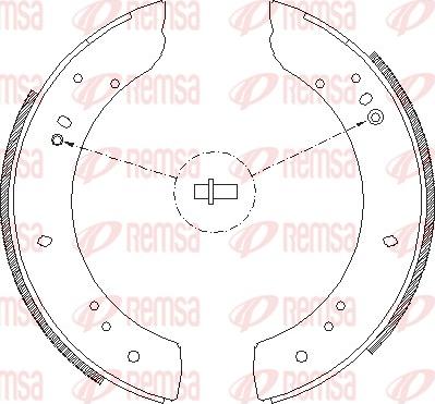 Remsa 4283.00 - Bremžu loki autospares.lv