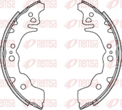 Remsa 4230.00 - Bremžu loki www.autospares.lv