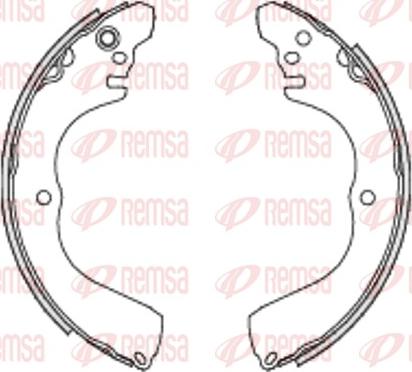 Remsa 4233.00 - Bremžu loki www.autospares.lv