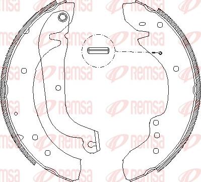 Remsa 4718.01 - Bremžu loki www.autospares.lv