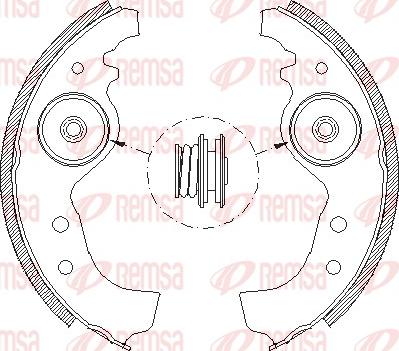 Remsa 4723.00 - Bremžu loki autospares.lv