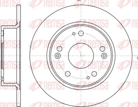 Remsa 6984.00 - Bremžu diski www.autospares.lv