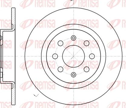 Remsa 6983.00 - Bremžu diski www.autospares.lv