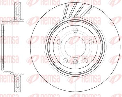 Remsa 6979.10 - Bremžu diski www.autospares.lv