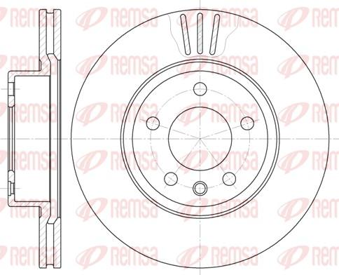 Remsa 6490.10 - Bremžu diski autospares.lv