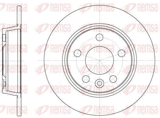 Remsa 6453.00 - Bremžu diski autospares.lv